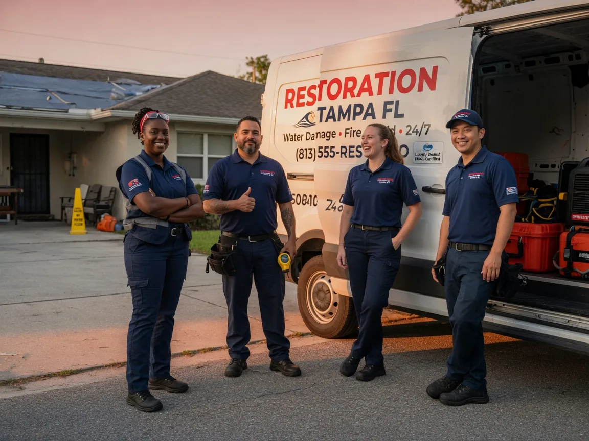 Water Damage Restoration company in Corsicana, TX